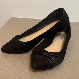 Black Coach and Four Size 7.5 Flats